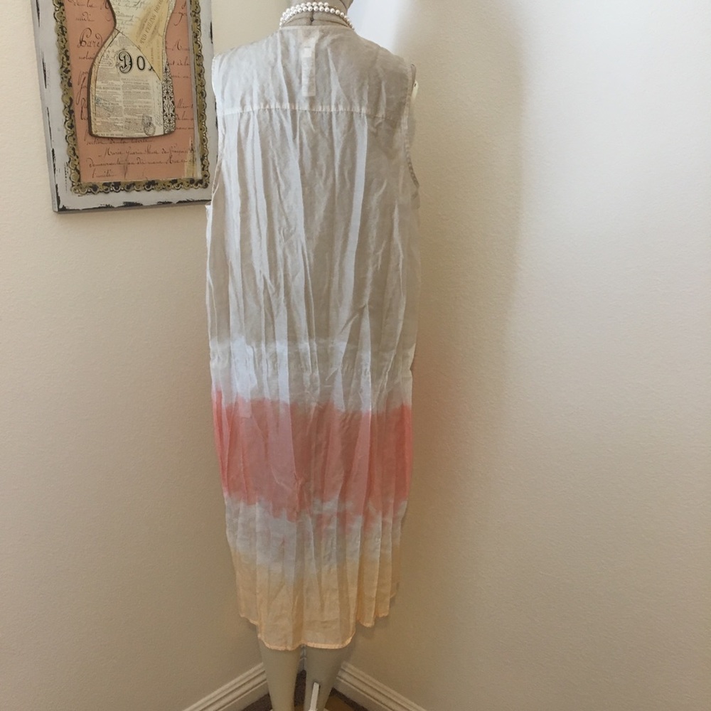 NWT Chico’s Dramatic tie dye vest - Picture 4 of 8